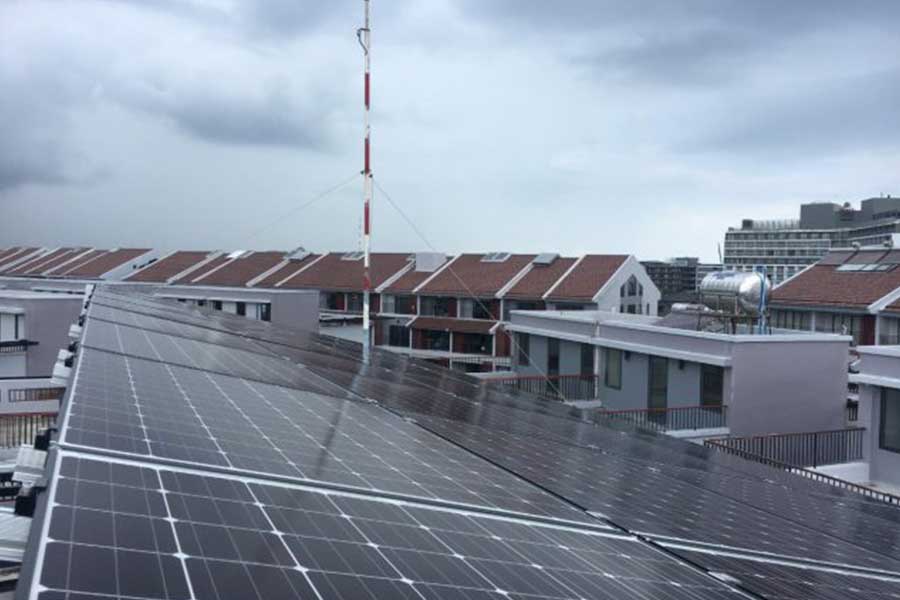 Điện Mặt Trời Hòa lưới 8kwp tại Vinhomes
